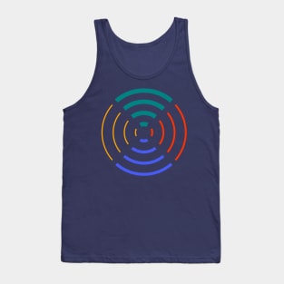 Circle abstract Tank Top